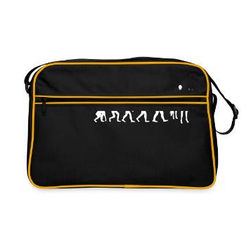 shirt Equitation · · · · cheval Evolution Cheval - Sac Retro - noir/or - Devant