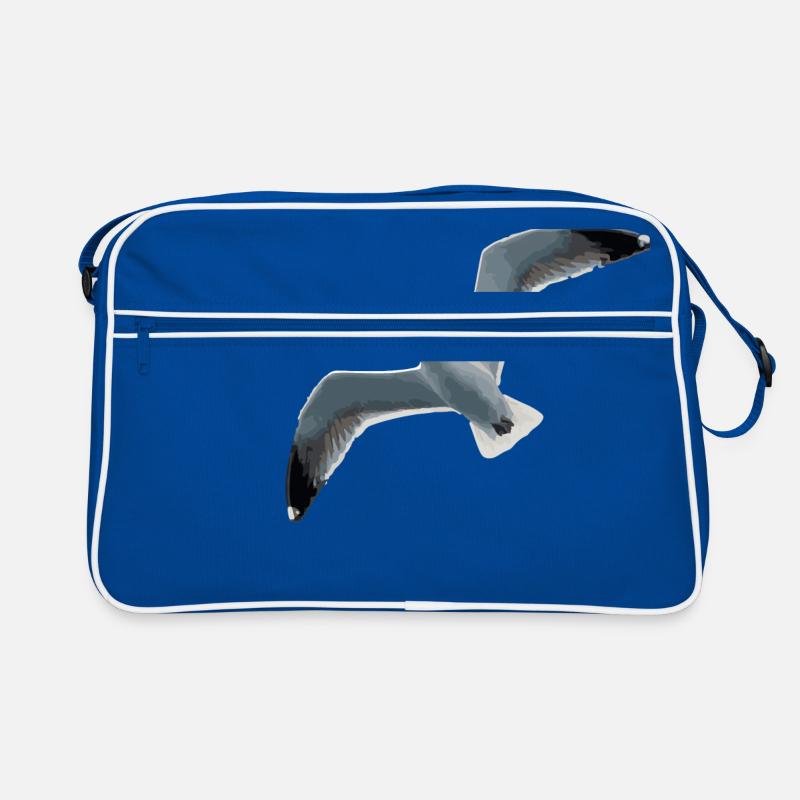 Möwe Retro Tasche