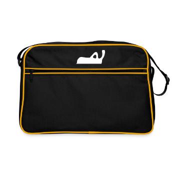 Tronçonneuse - Sac Retro - noir/or - Devant