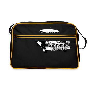 Buick 1950 - Retro Tasche - Schwarz/Gold - Vorne
