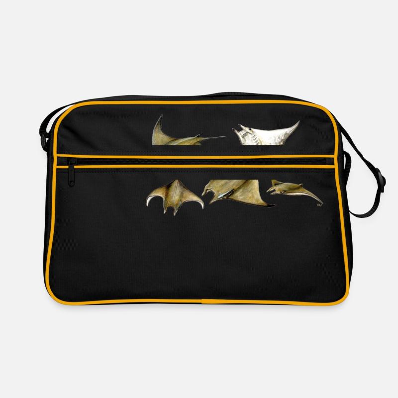 Tarapacana Mobula Stingray - Devil Fisch - Raie Retro Tasche