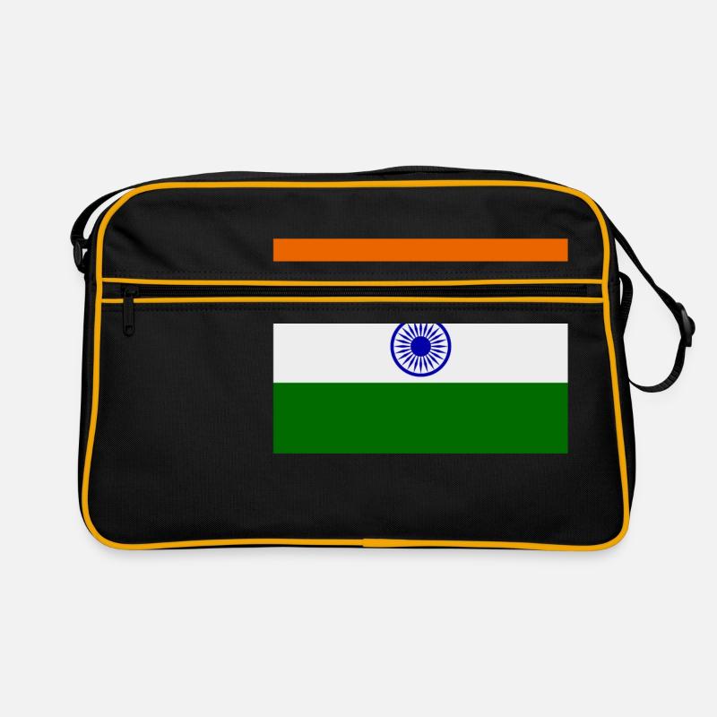 drapeau de l'inde Sac Retro