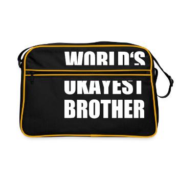 Brothers - Retro Bag - black/gold - Front