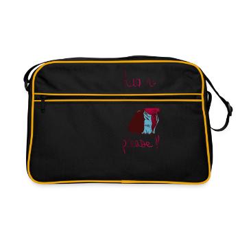 Hug me - Sac Retro - noir/or - Devant