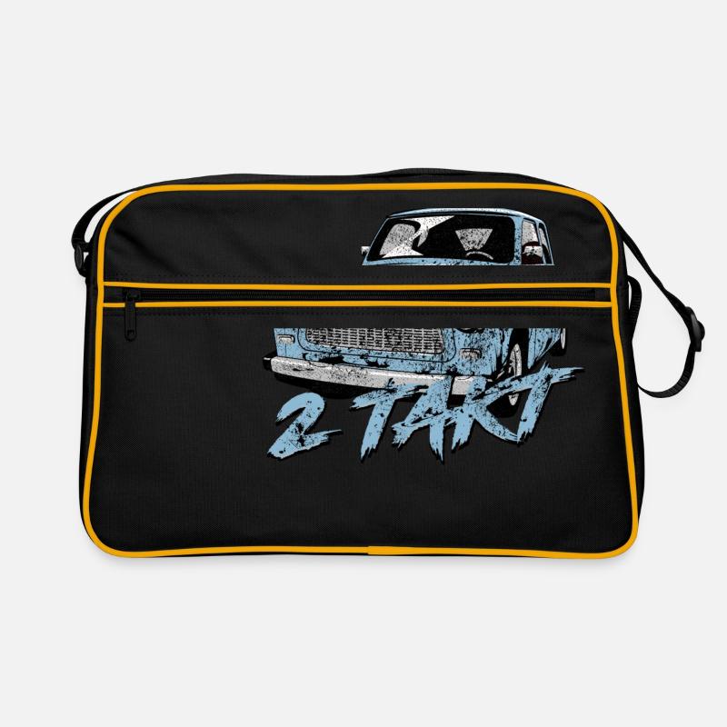  601 Gletscherblau Retro Tasche