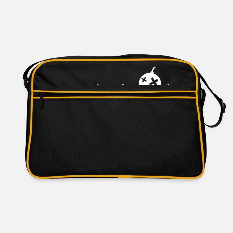 Herzschlag Bombe Retro Tasche