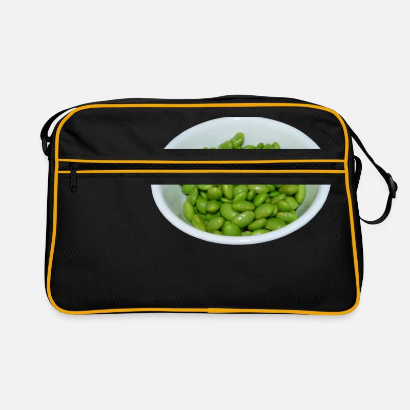soybeans soja haricots veggie Sac Retro