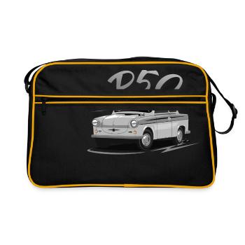  P50 - Retro Bag - black/gold - Front