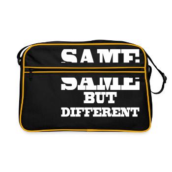 Same Same but Different - Sac Retro - noir/or - Devant