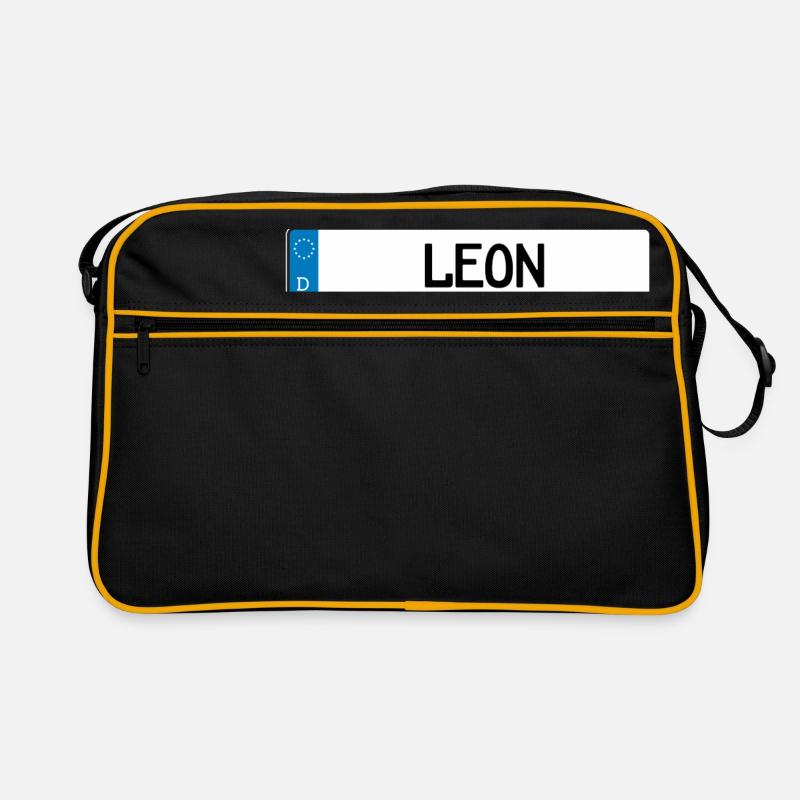 Leon name tag gift Retro Bag