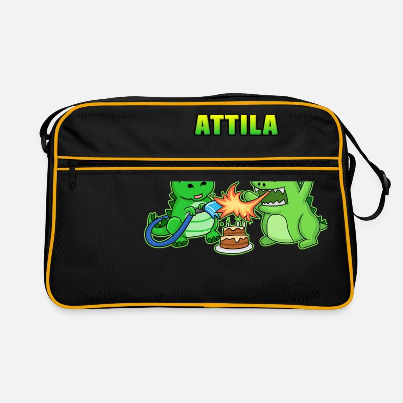 Attila Geburtstag Geschenk Retro Tasche