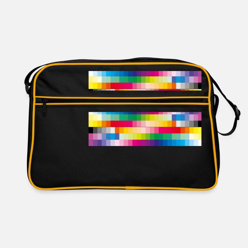 Farben Retro Tasche