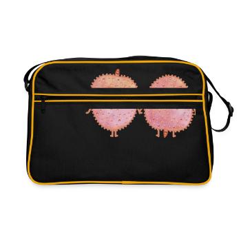 litchi Amour - Sac Retro - noir/or - Devant