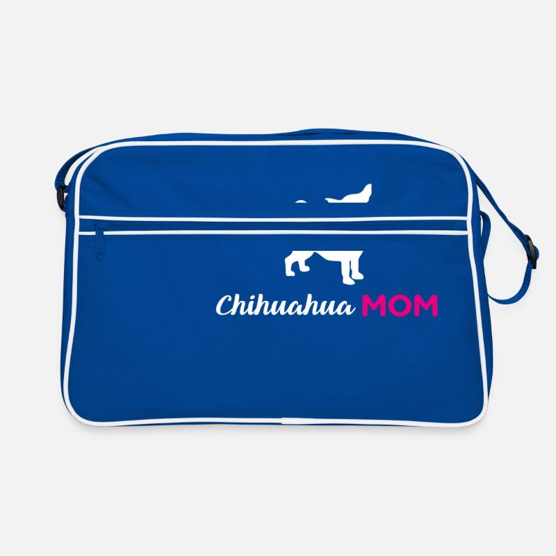 Chihuahua Chihuahuas Mama Mutter Geschenk Hund Mom Retro Tasche
