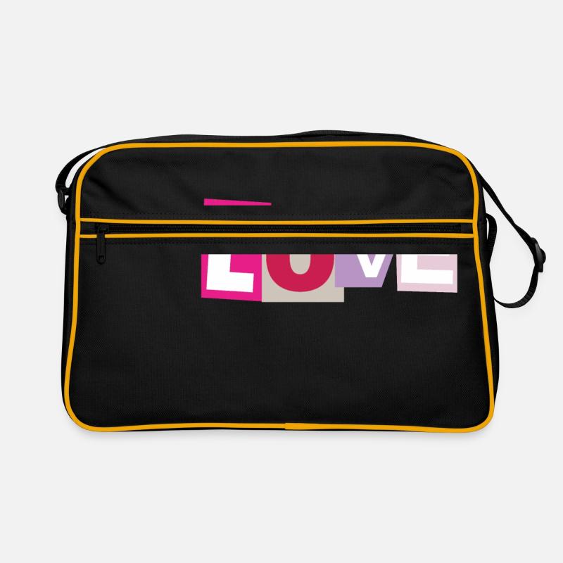 Liebe Retro Tasche