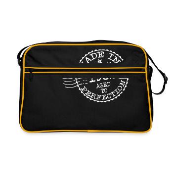 MADE IN 1982 À LA PERFECTION AGES - Sac Retro - noir/or - Devant