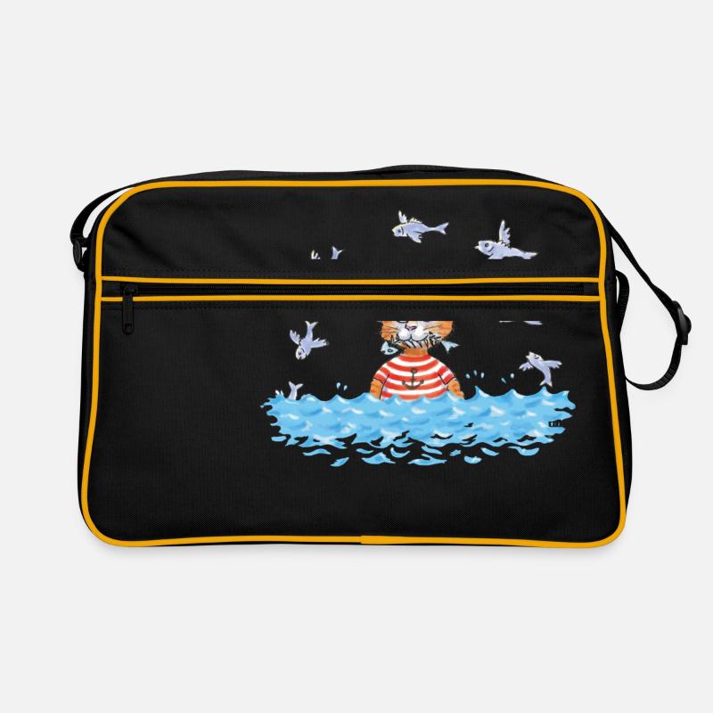 chat de pêche Sac Retro