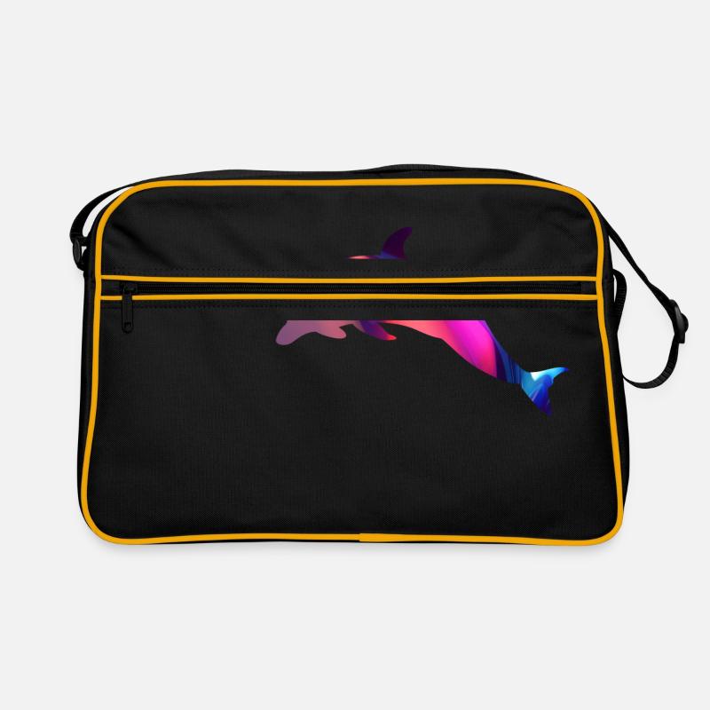 dauphin dauphin rose Eau de dauphin liquide ju Sac Retro