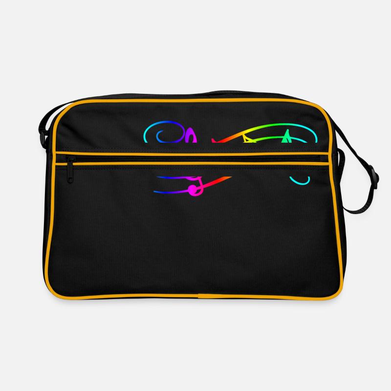 Notes de musique Sac Retro