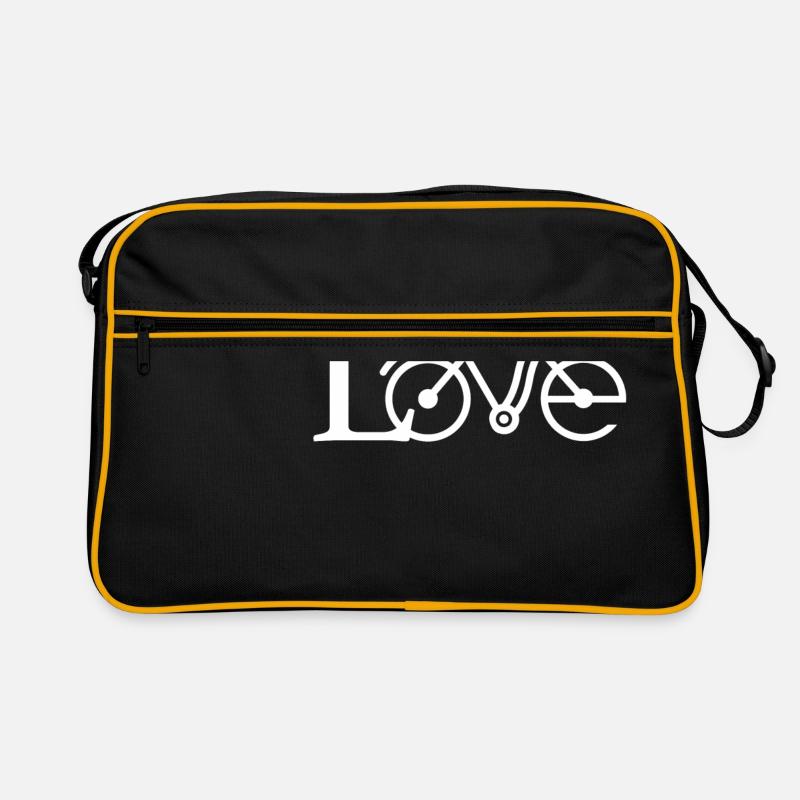 L'amour - conception de vélo créatif - cadeau Sac Retro
