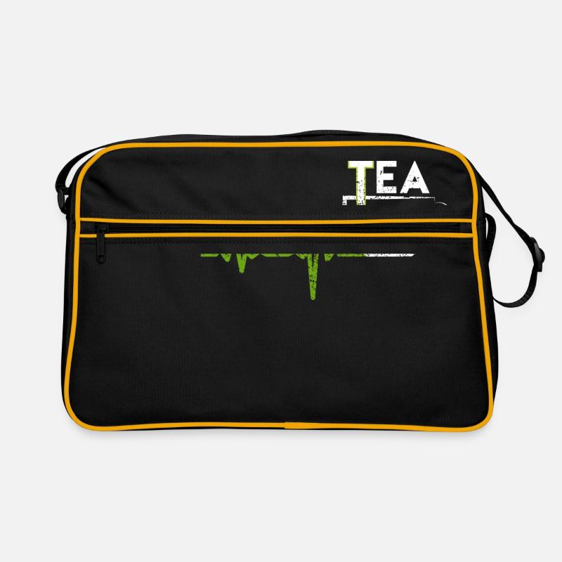 Heartbeat Tee Geschenk Retro Tasche