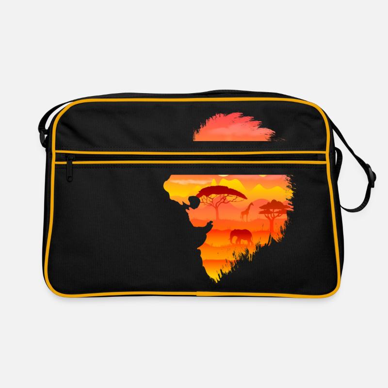 Lion Roi de la Savane Sac Retro