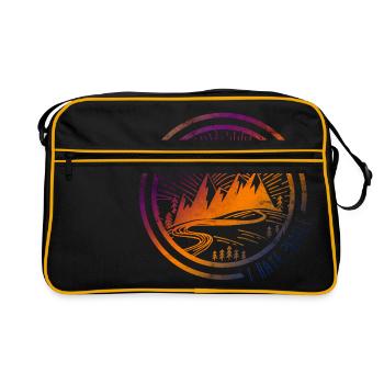 Je déteste les gens - Je déteste les gens - Sac Retro - noir/or - Devant