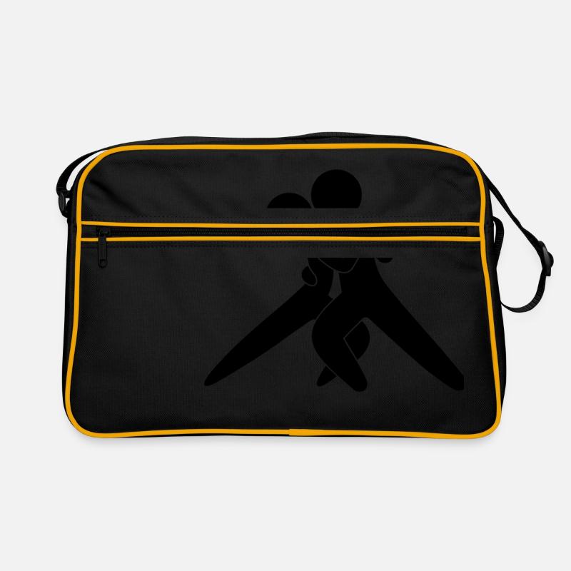 Tango Tänzer Retro Tasche