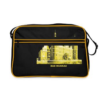 Château de Pückler de la Haute-Lusace de Bad Muskau - Sac Retro - noir/or - Devant