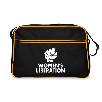 Womens liberation - Sac Retro - noir/or - Devant