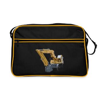 Ancienne pelle - Sac Retro - noir/or - Devant