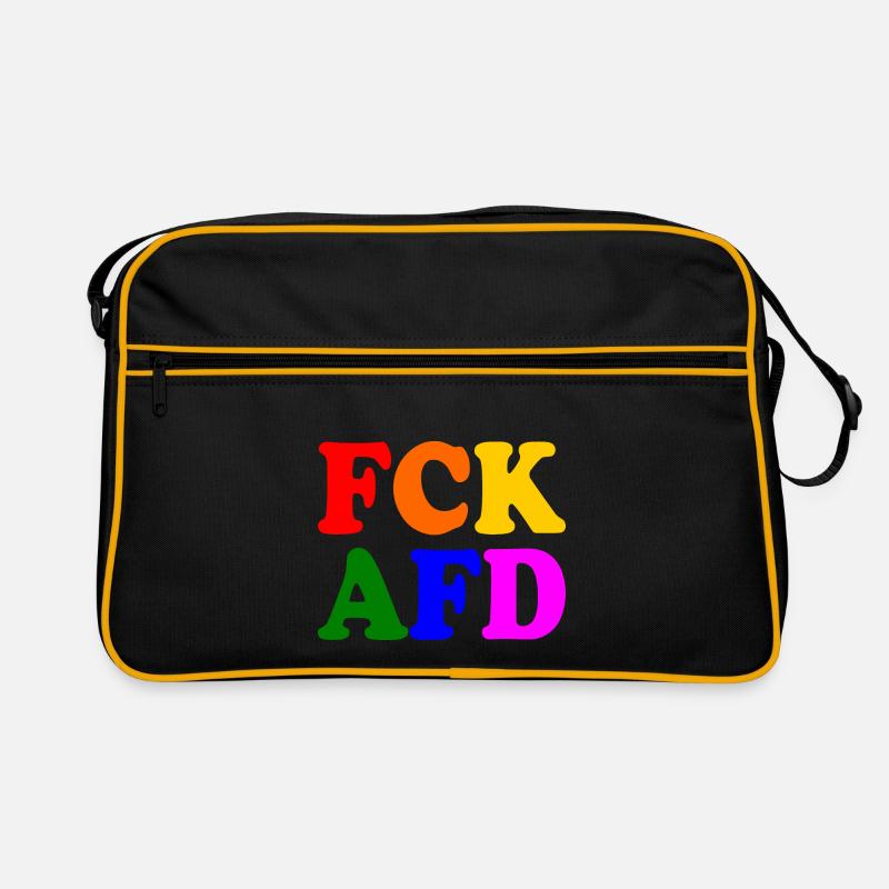 Fck afd Retro Tasche