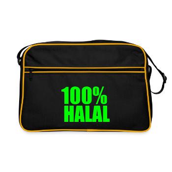 Halal - Sac Retro - noir/or - Devant