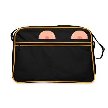 seins seins - Sac Retro - noir/or - Devant