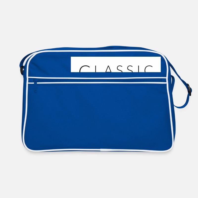 Blanc classique Sac Retro