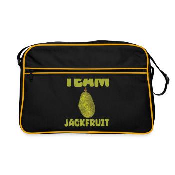Team Jackfruit - Retro Bag - black/gold - Front