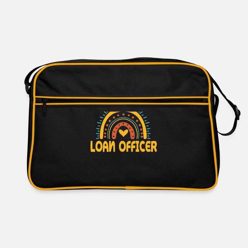 Kreditsachbearbeiter Retro Tasche