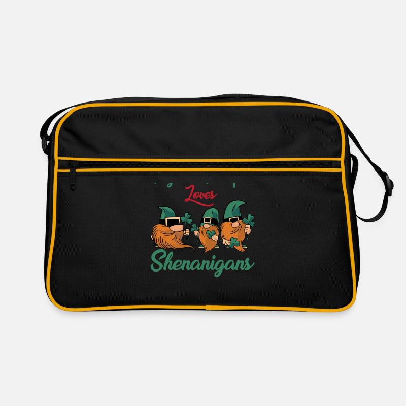 Physiotherapie St. Patricks Day Geschenk Retro Tasche