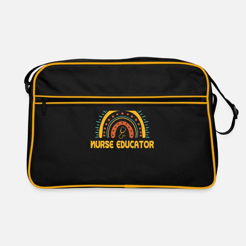 Infirmière instructrice Boho Rainbow Sac Retro