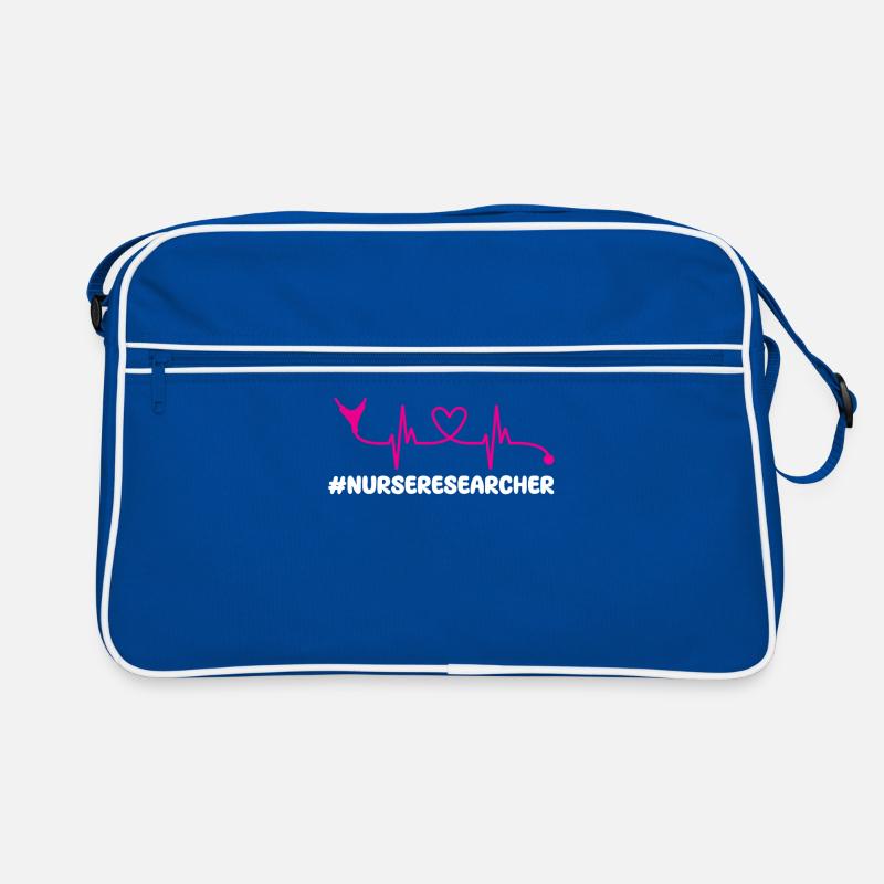 Nursing Scientist Heartbeat Stethoscope Retro Bag