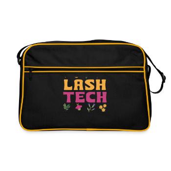 Technicienne en cils - Sac Retro - noir/or - Devant