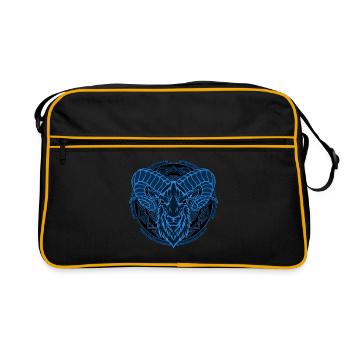 Viking Bélier Bélier Bélier - Sac Retro - noir/or - Devant