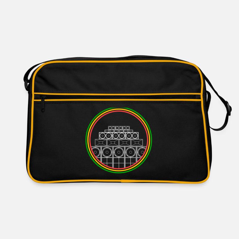 Sound System Jamaïque Sac Retro