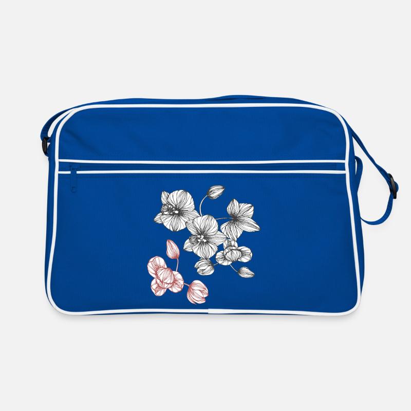 Flower tendril Retro Bag