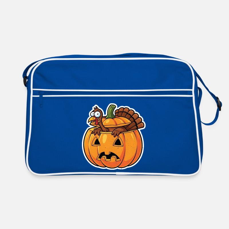 Pumpkin Heroes : Dinde effrontée à l’automne Halloween Sac Retro