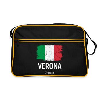 Vérone - Sac Retro - noir/or - Devant
