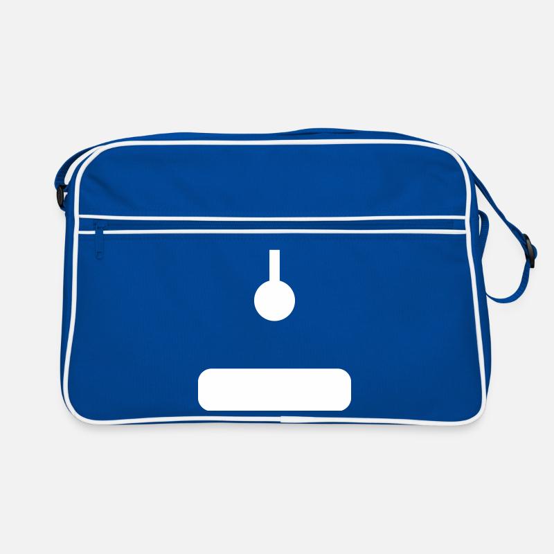 arcade-joystick-weiss Retro Tasche