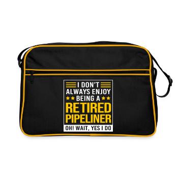 Installation Installer Locksmith - Retro Bag - black/gold - Front