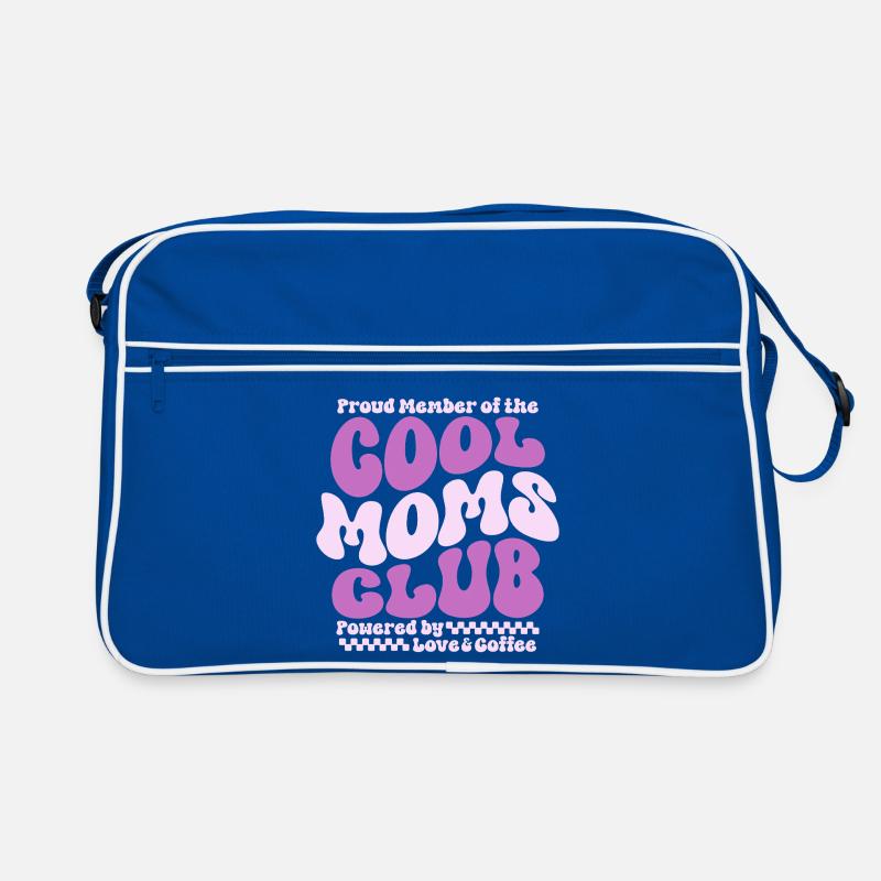 Mama Geschenk Muttertag - Cool Moms Club Retro Tasche