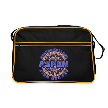 Staff Aspen - Retro Bag - black/gold - Front